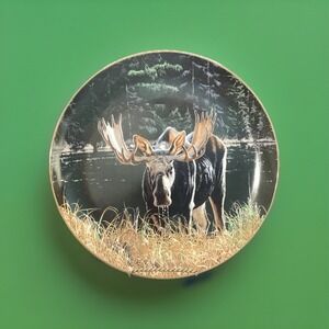 AUTUMN FORAGING Collectors Plate-RS‎ Parker-Hamilton Collection-Rare